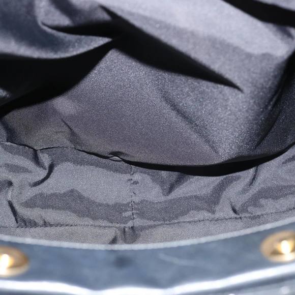 CELINE Shoulder Bag Nylon Black Auth 76411 - Picture 11 of 16